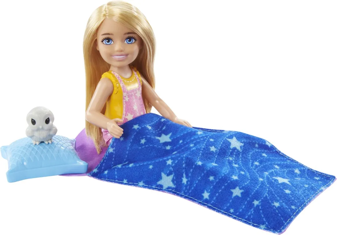 Barbie Kamperen Chelsea Pop - Meerkleurig