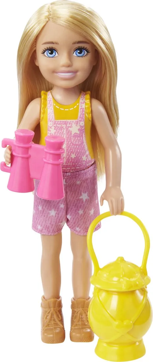 Barbie Kamperen Chelsea Pop - Meerkleurig