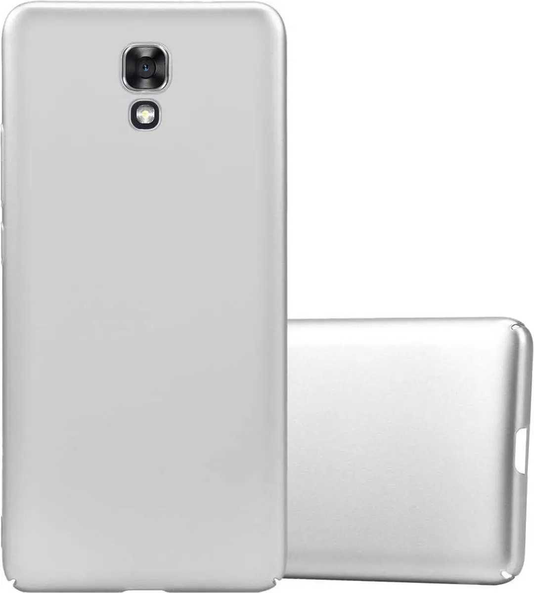 Cadorabo Hoesje geschikt voor LG X SCREEN in METAAL ZILVER