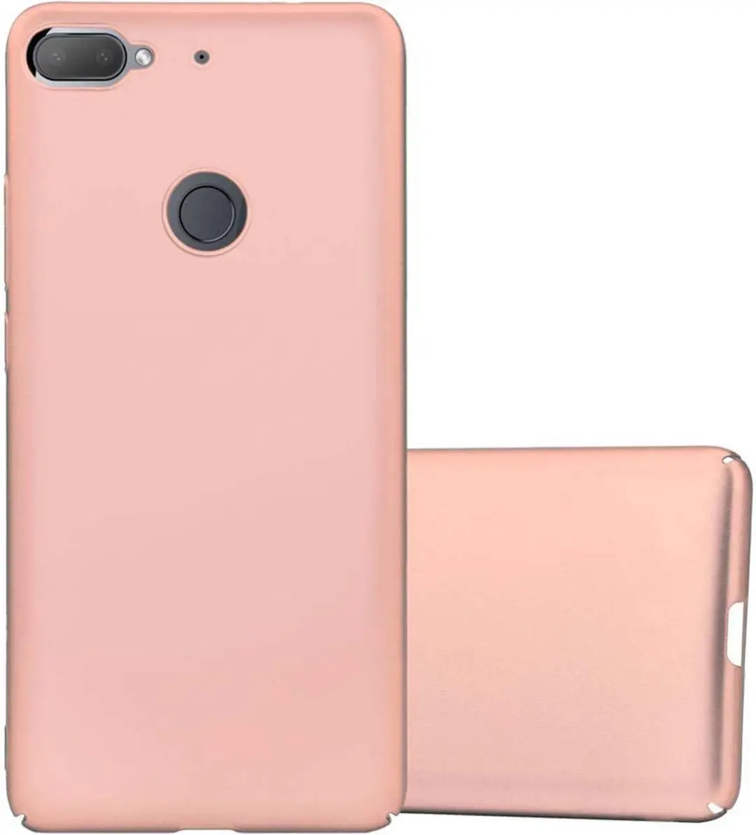 Cadorabo Hoesje geschikt voor HTC Desire 12 PLUS in METAAL ROSE GOUD