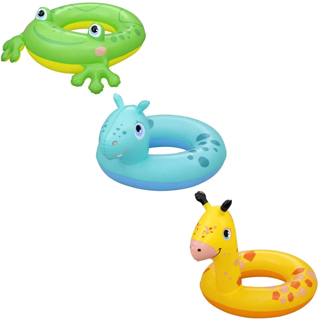 Bestway Opblaasbare Dieren Float Assortiment 3-6 Jaar - 64x60/68x66/73,5x66cm - afbeelding 2 van 6