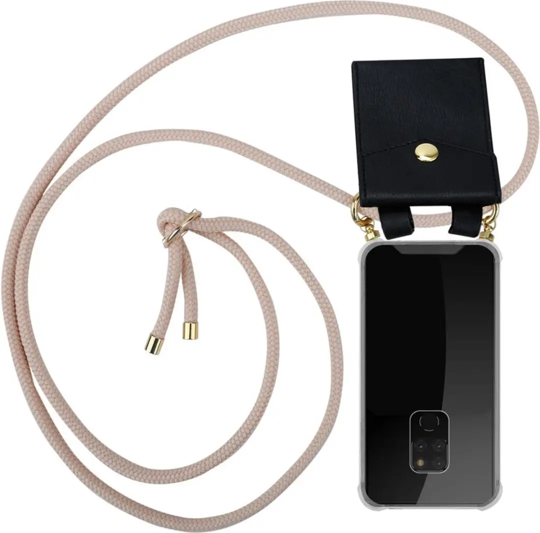 Cadorabo Hoesje geschikt voor Huawei MATE 20 in PEARLY ROSE GOUD