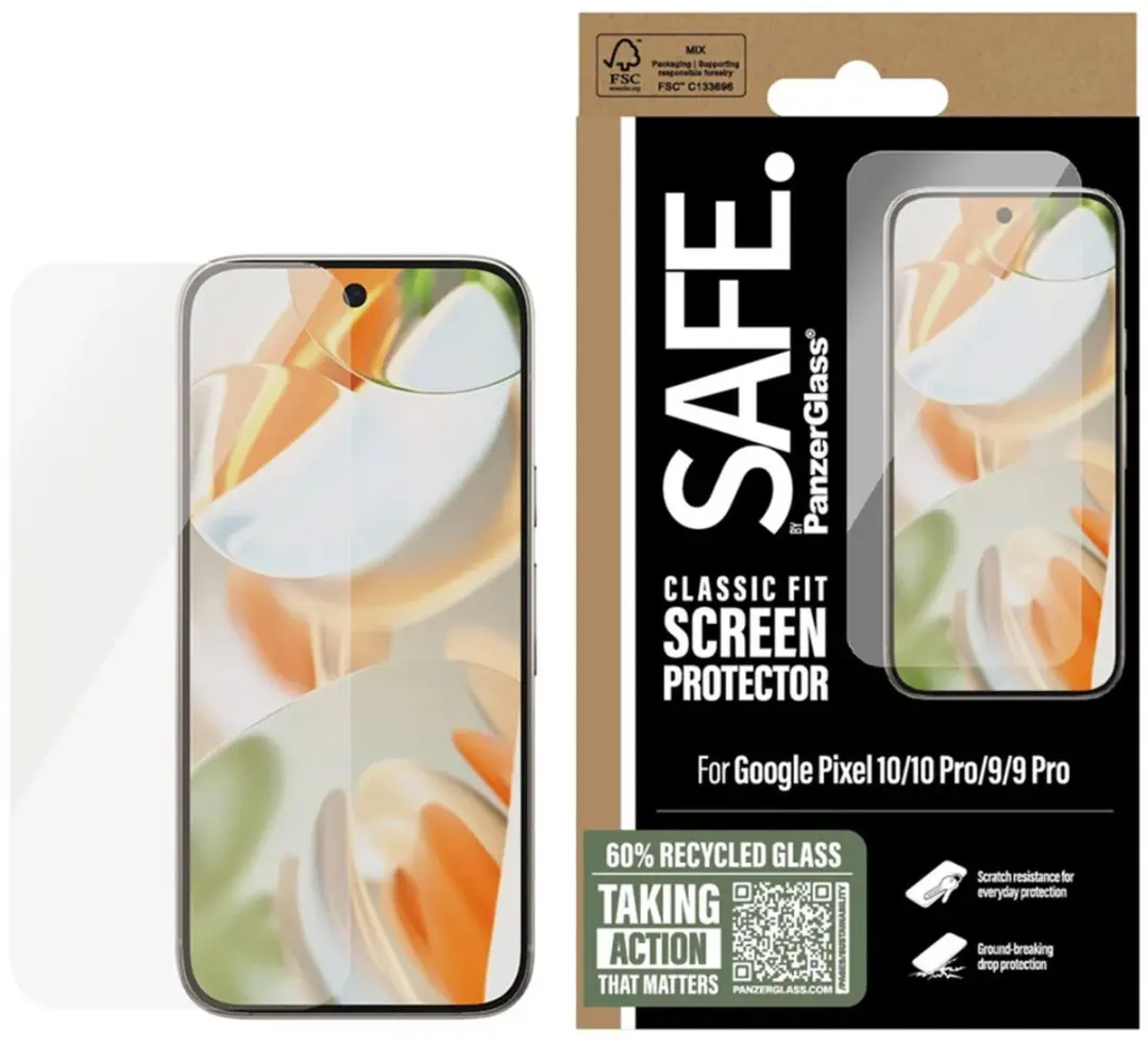 PanzerGlass SAFE Screenprotector Google Pixel 10 / 10 Pro - afbeelding 4 van 6