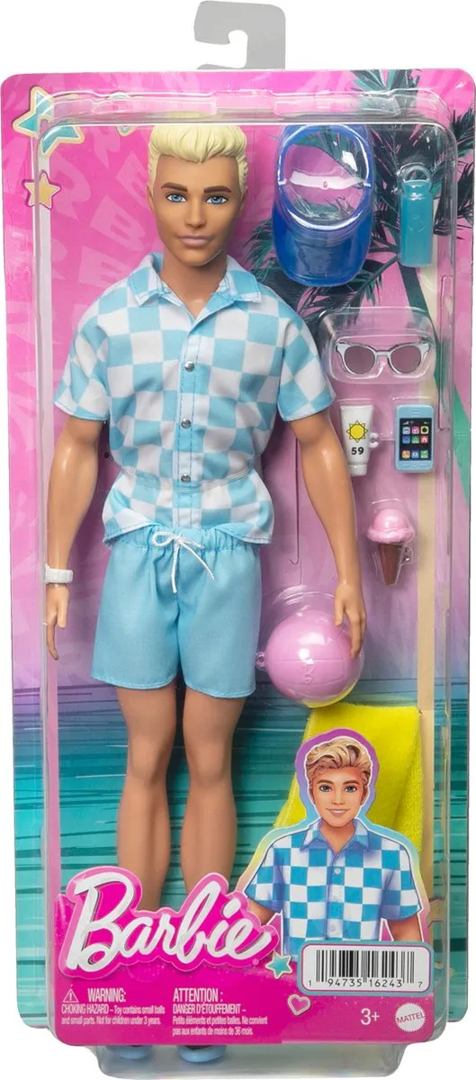 Barbie Ken Malibu Stijlvolle Pop - HPL74 - afbeelding 6 van 6