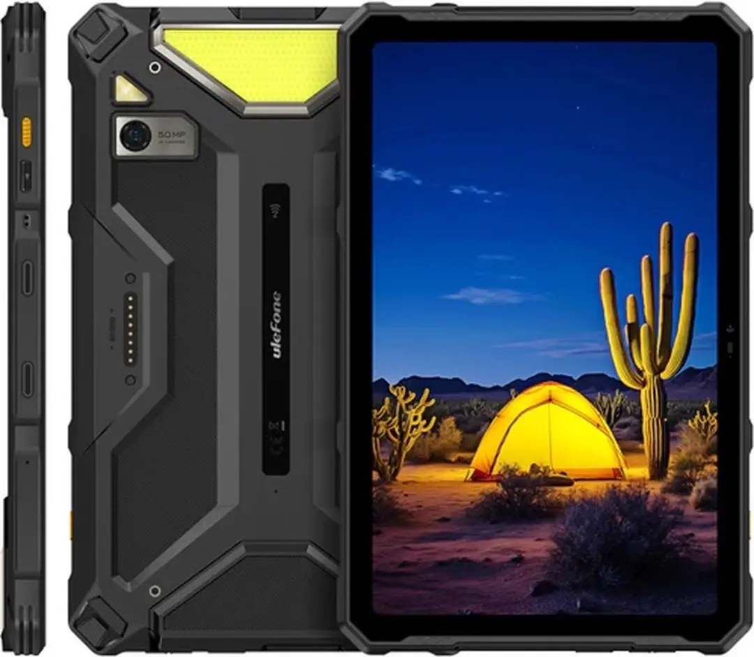 Ulefone Armor Pad 4 Ultra 5G Tablet 256GB - Zwart - afbeelding 5 van 6