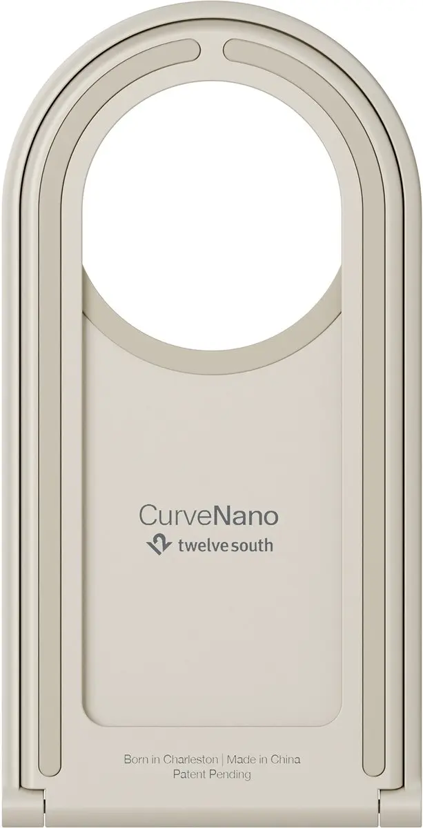 Twelve South Curve Nano TS-2561 iPhone Stand - Beige - afbeelding 5 van 6