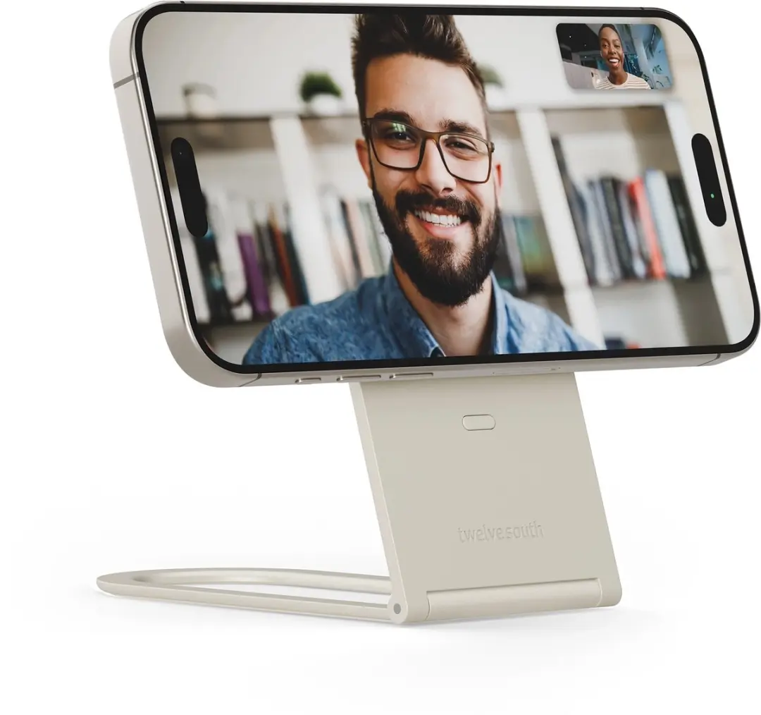 Twelve South Curve Nano TS-2561 iPhone Stand - Beige - afbeelding 4 van 6