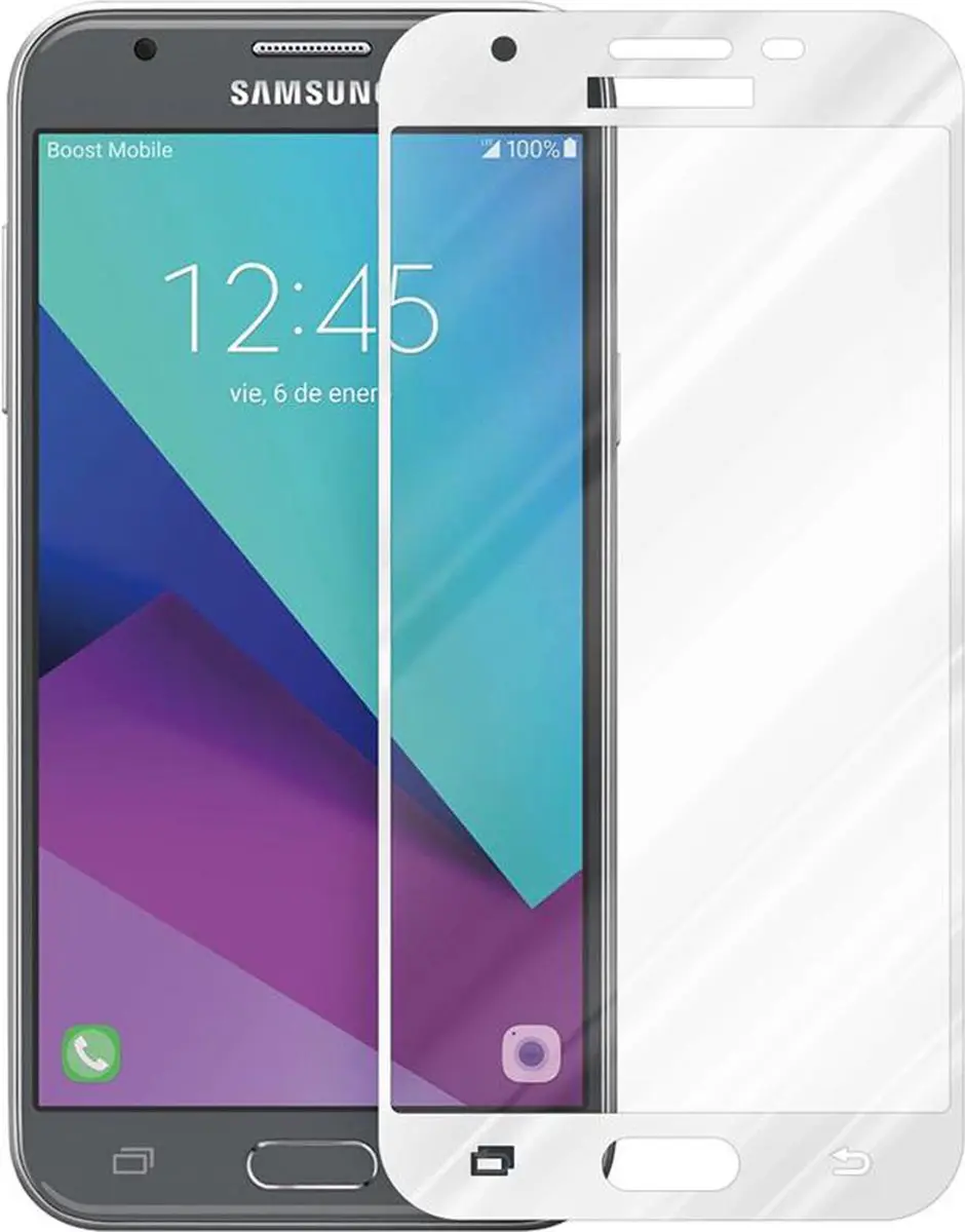 Cadorabo Volledig scherm pantserfolie geschikt voor Samsung Galaxy J3 2017 in TR