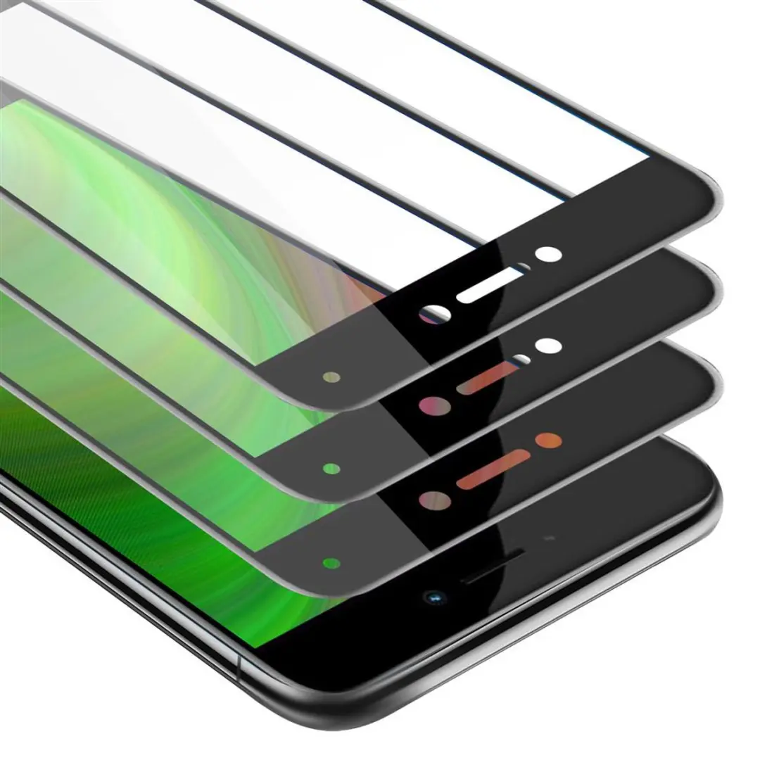 Cadorabo 3x Screenprotector geschikt voor Huawei NOVA LITE Volledig scherm pants