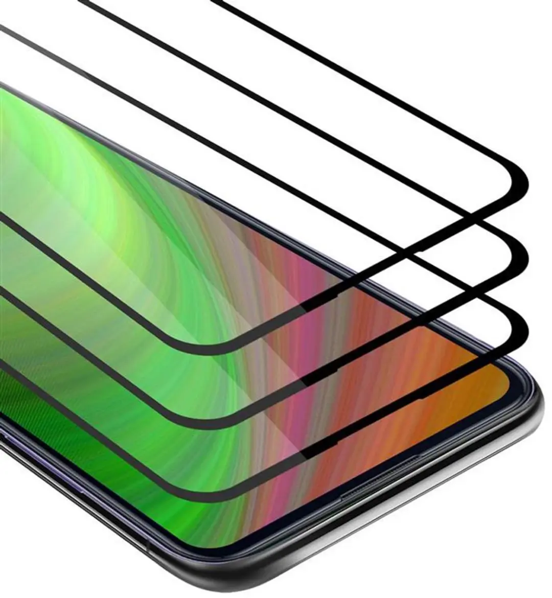 Cadorabo 3x Screenprotector geschikt voor Samsung Galaxy A11 / M11 Volledig sche