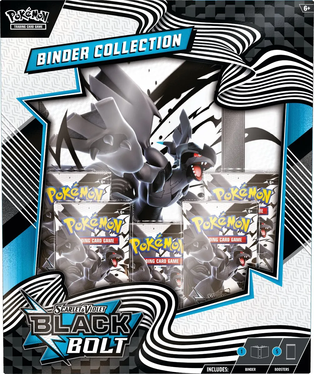 Pokémon Black Bolt Binder Collection SV10.5 POC1164