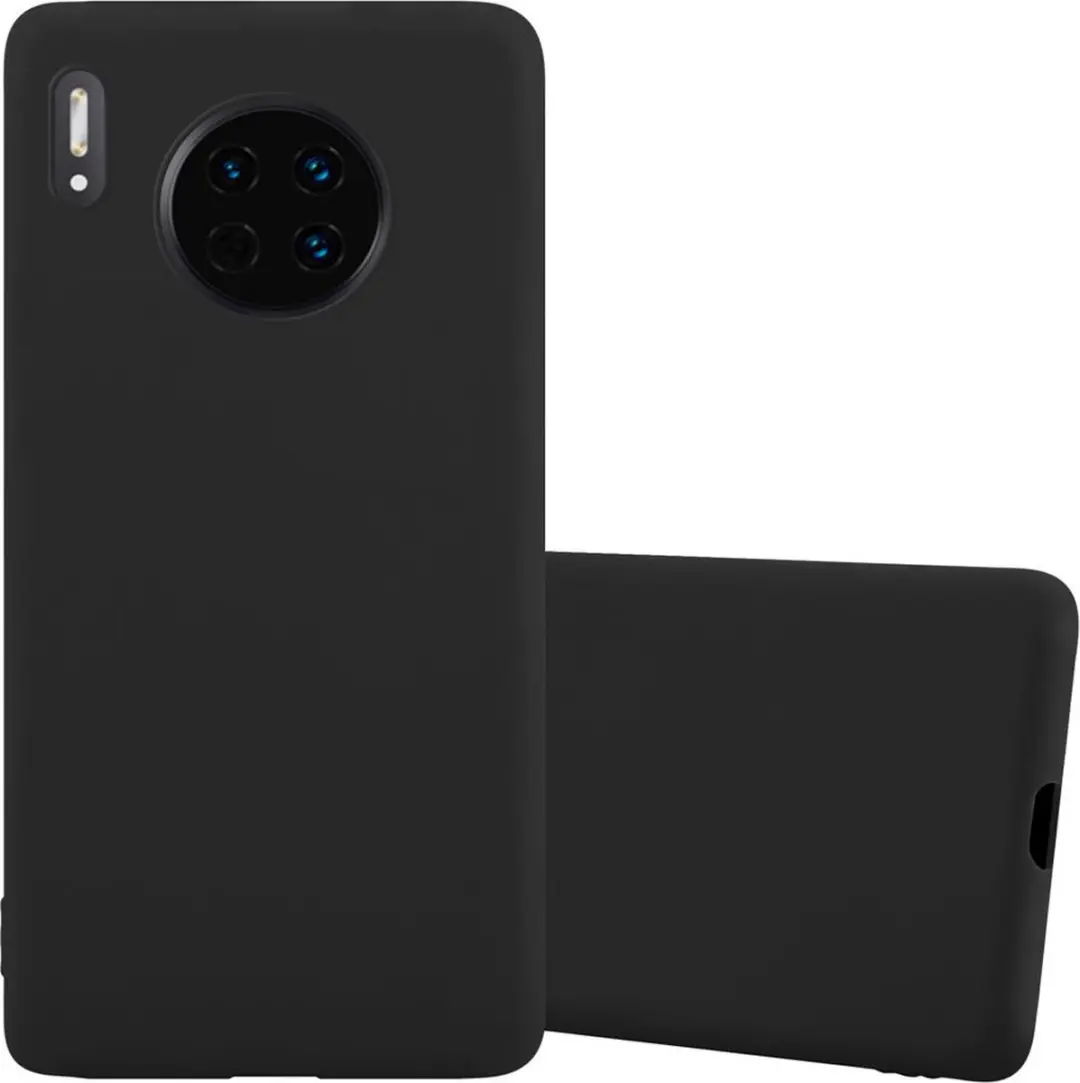 Cadorabo Hoesje geschikt voor Huawei MATE 30 in CANDY ZWART