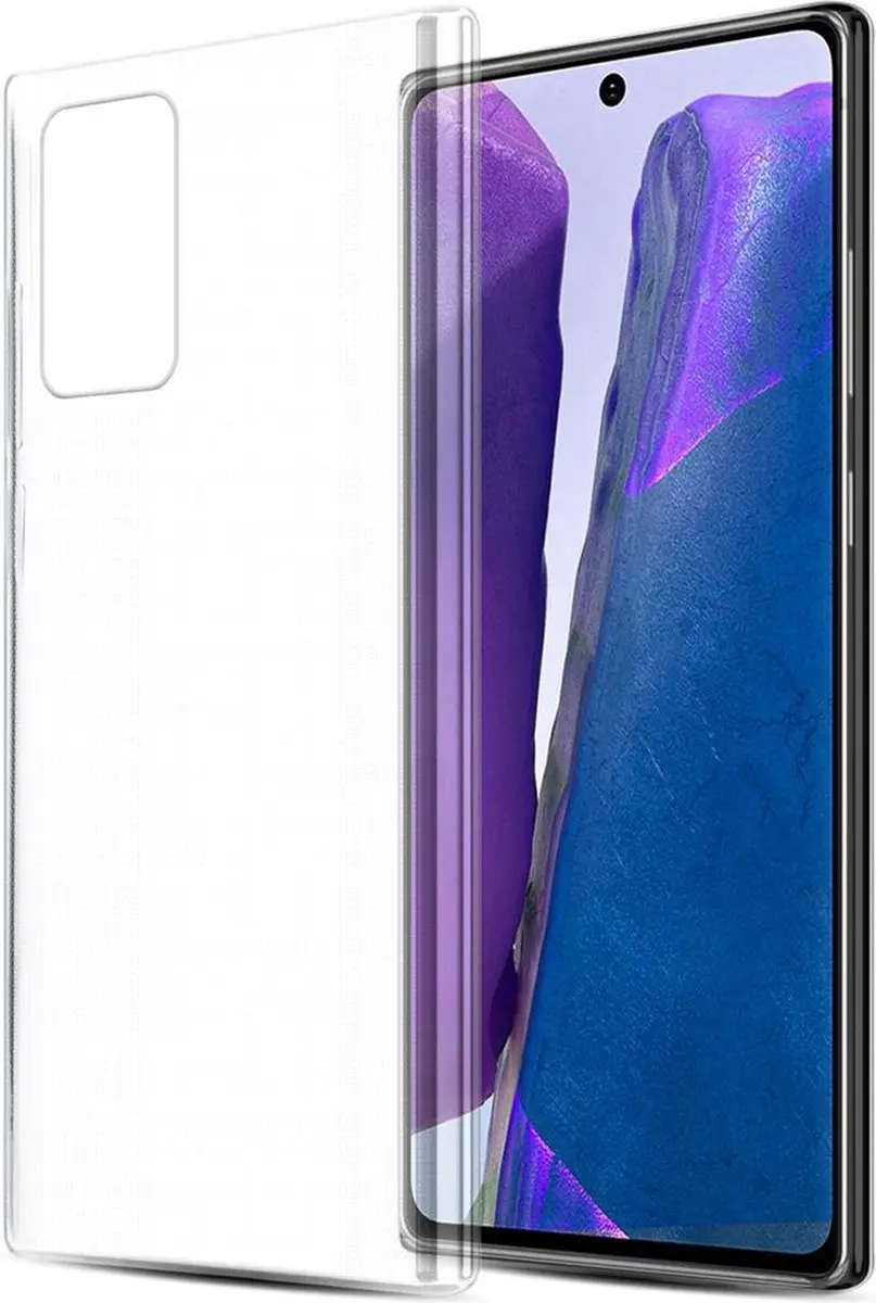Cadorabo Hoesje geschikt voor Samsung Galaxy NOTE 20 in VOLLEDIG TRANSPARANT