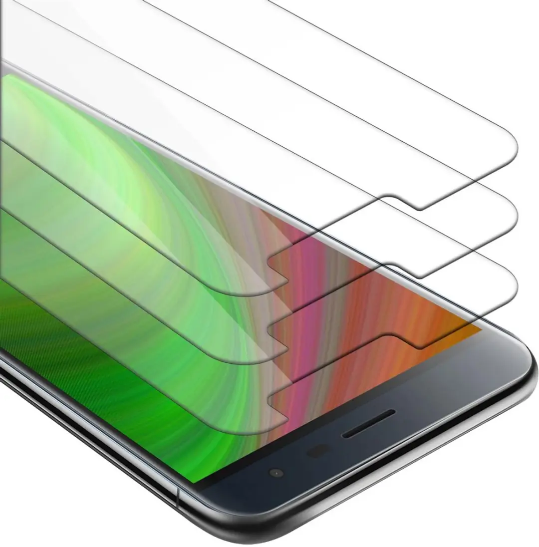 Cadorabo 3x Screenprotector geschikt voor Asus ZenFone ZOOM S