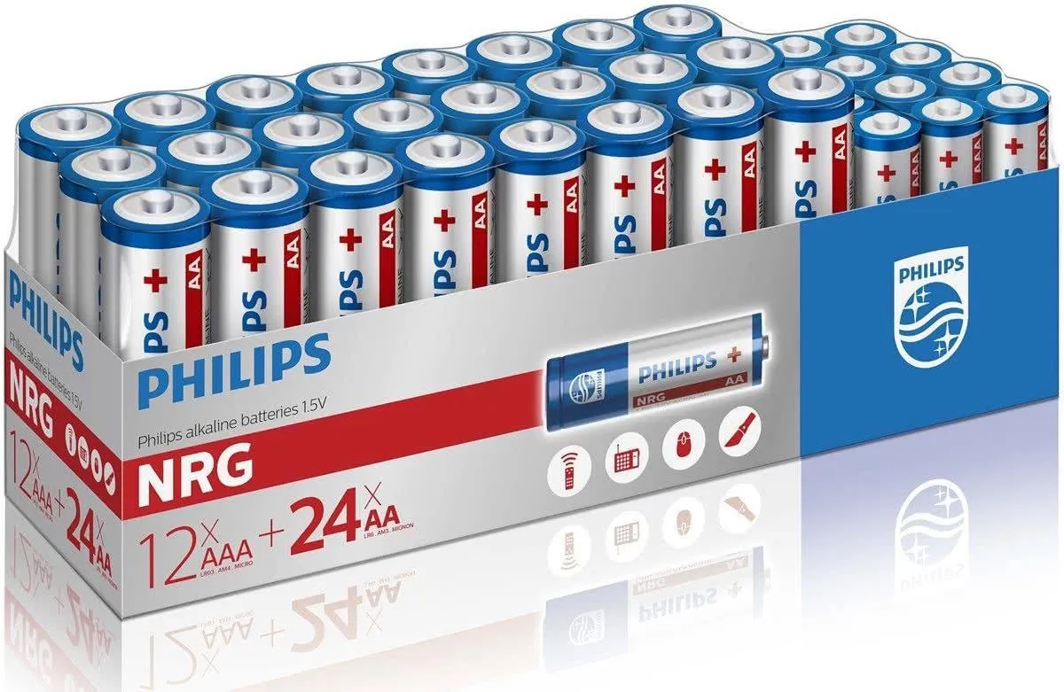 Philips Power Alkaline LR036G36W/10
