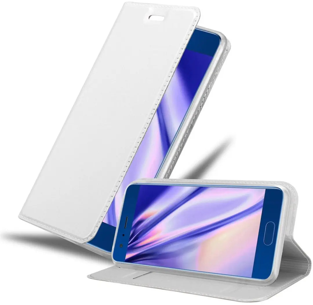 Cadorabo Hoesje geschikt voor Honor 9 in CLASSY ZILVER
