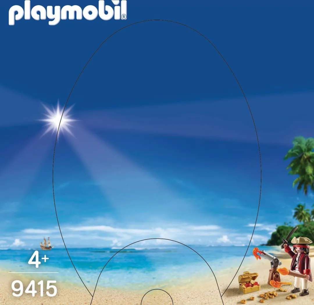 Playmobil Piraat met vuurwapens 9415