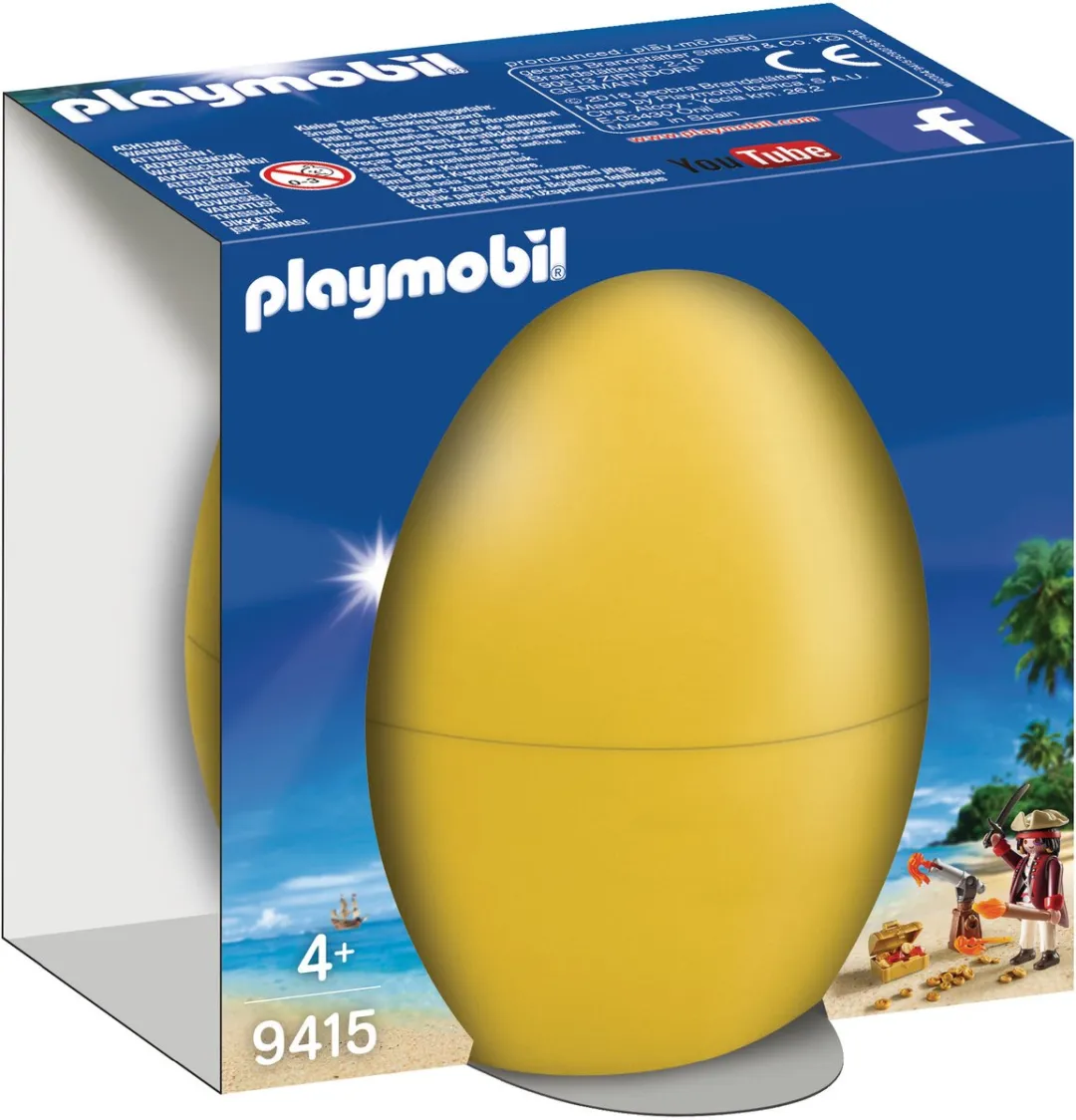 Playmobil Piraat met vuurwapens 9415