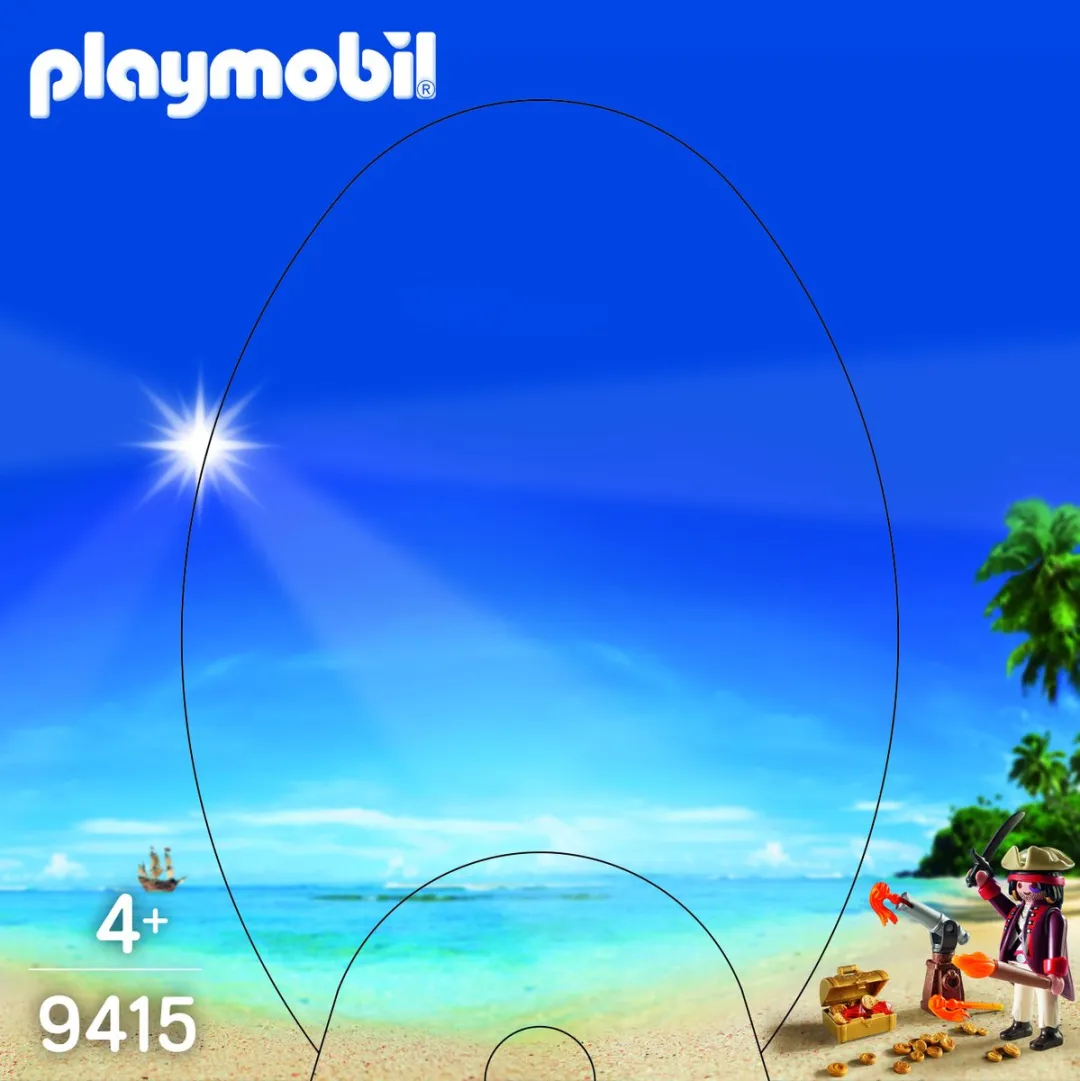 Playmobil Piraat met vuurwapens 9415