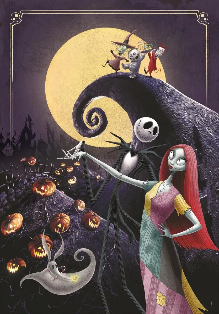 Clementoni Disney Nightmare Before Christmas Puzzel 1000 Stuks