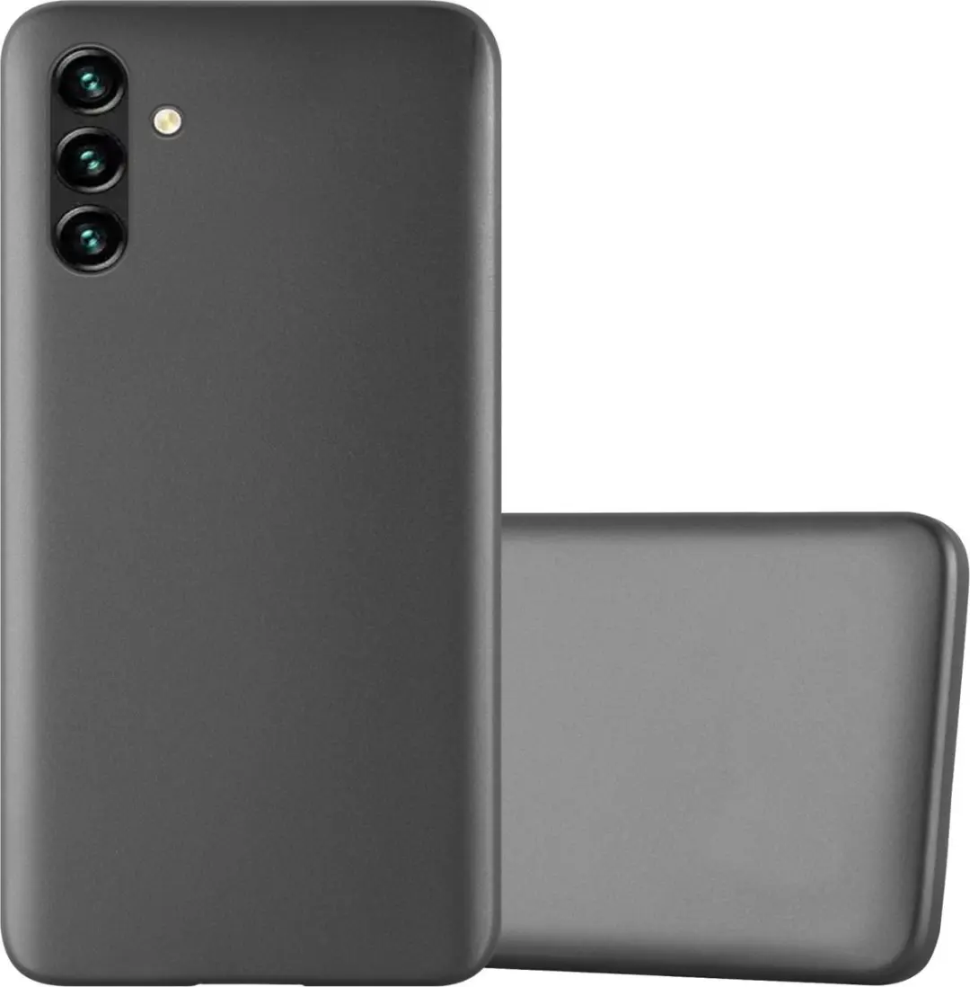 Cadorabo Hoesje geschikt voor Samsung Galaxy A13 5G in METALLIC GRIJS