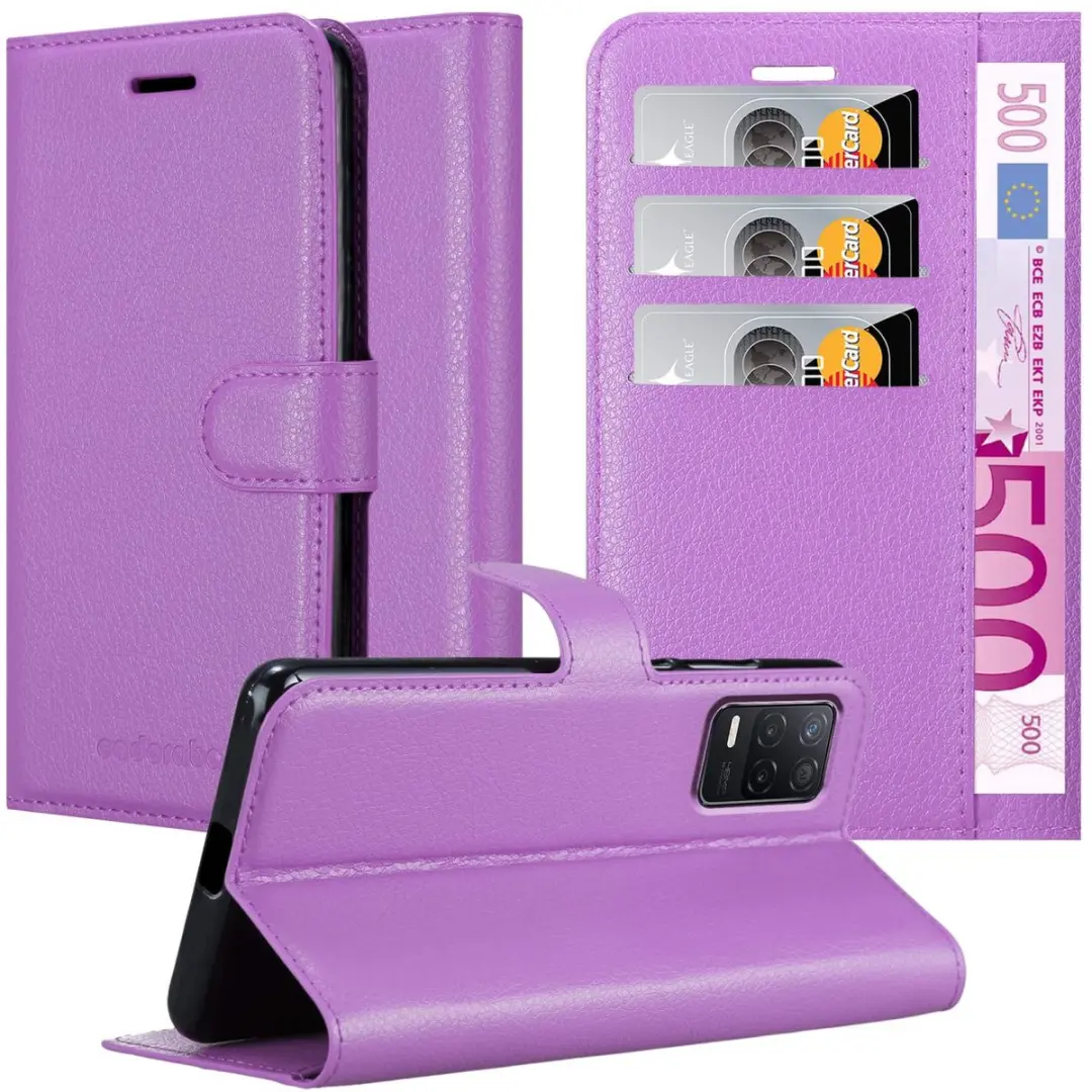 Cadorabo Hoesje geschikt voor Realme 8 5G / V13 / Q3 / Q3i / Narzo 30 5G in MANG