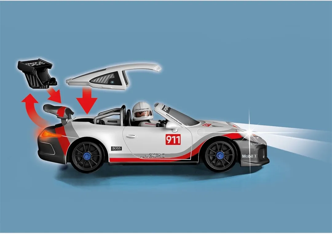 Playmobil Porsche 911 GT3 Cup 70764 - Multicolor