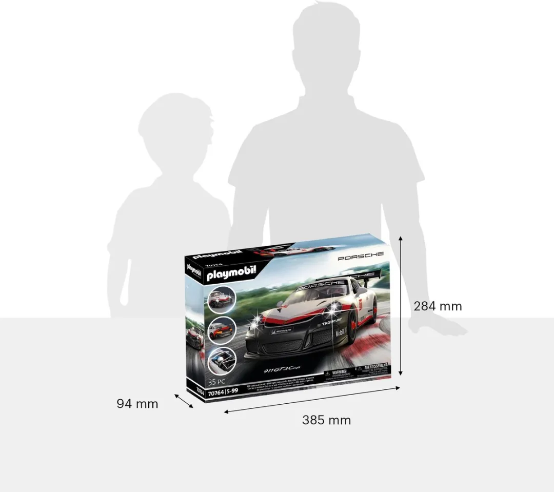 Playmobil Porsche 911 GT3 Cup 70764 - Multicolor