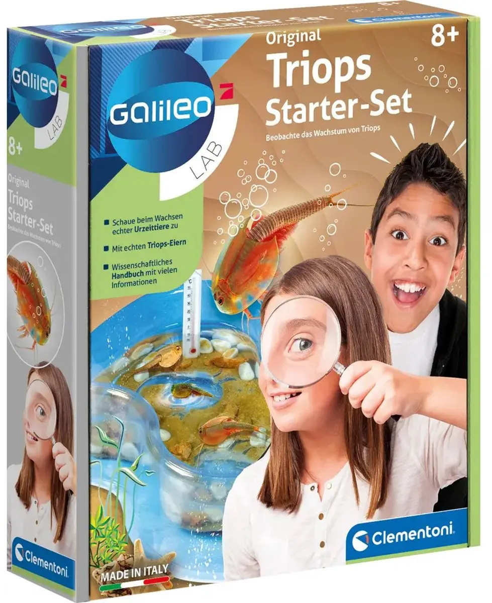 Clementoni Galileo Original Triops Starter-Set 59259 - Multicolor - afbeelding 6 van 6