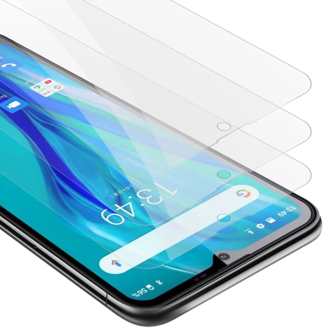 Cadorabo 3x Screenprotector geschikt voor Oukitel C23 PRO