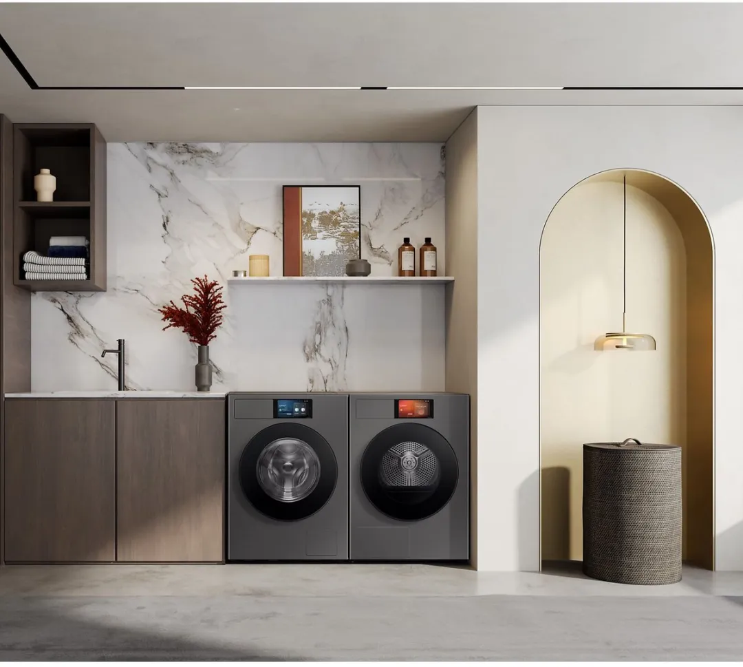 Samsung Bespoke AI Droger 9000 DV90F09F4SU3 - 9 kg - Dark Silver