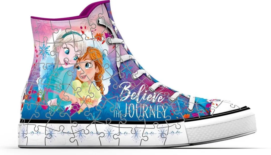 Ravensburger Disney Frozen 2 Sneaker 3D Puzzel 108 Stuks - afbeelding 5 van 6