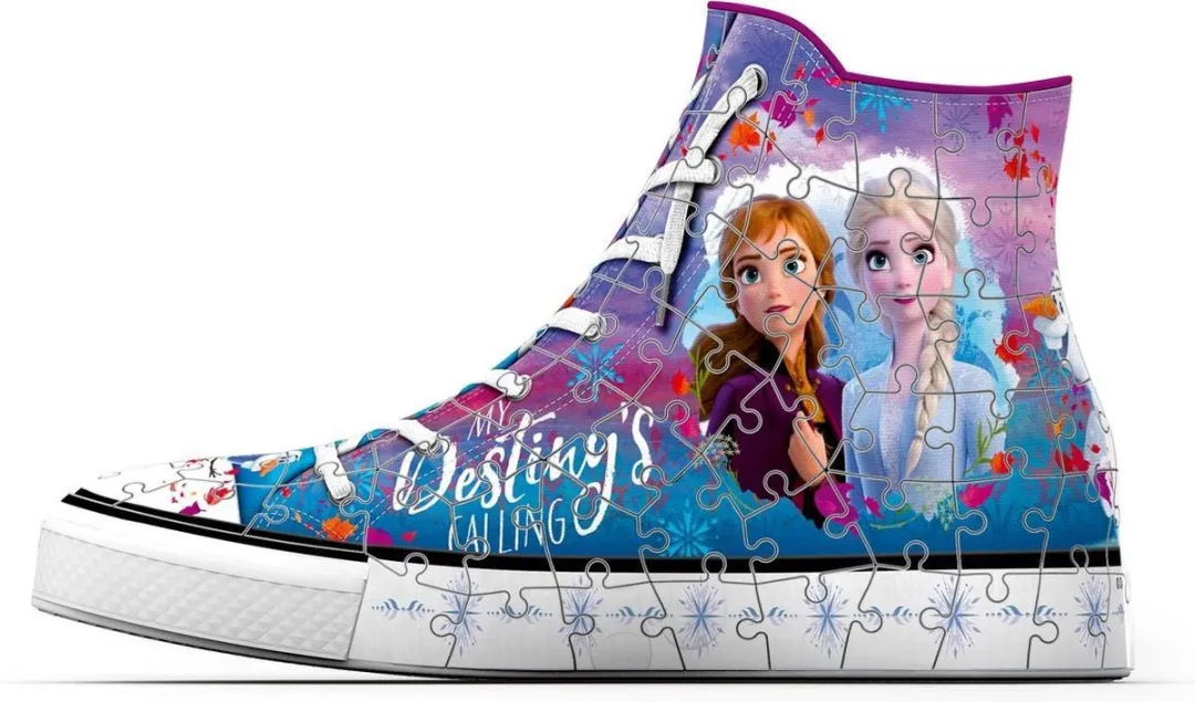 Ravensburger Disney Frozen 2 Sneaker 3D Puzzel 108 Stuks - afbeelding 4 van 6