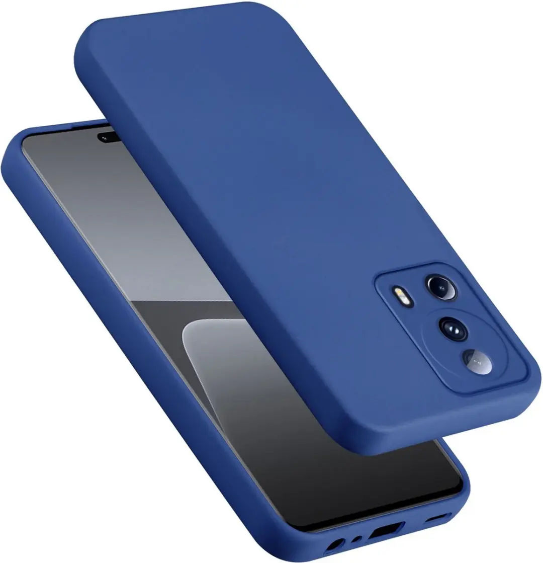 Cadorabo Hoesje geschikt voor Xiaomi 13 Lite in LIQUID BLAUW