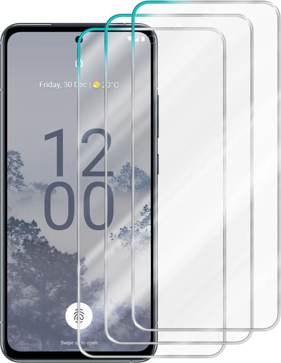 Cadorabo 3x Screenprotector geschikt voor Nokia X30 5G