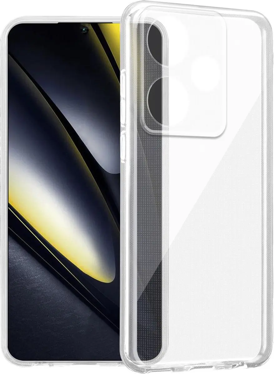 Cadorabo Hoesje geschikt voor Xiaomi Poco F6 in VOLLEDIG TRANSPARANT