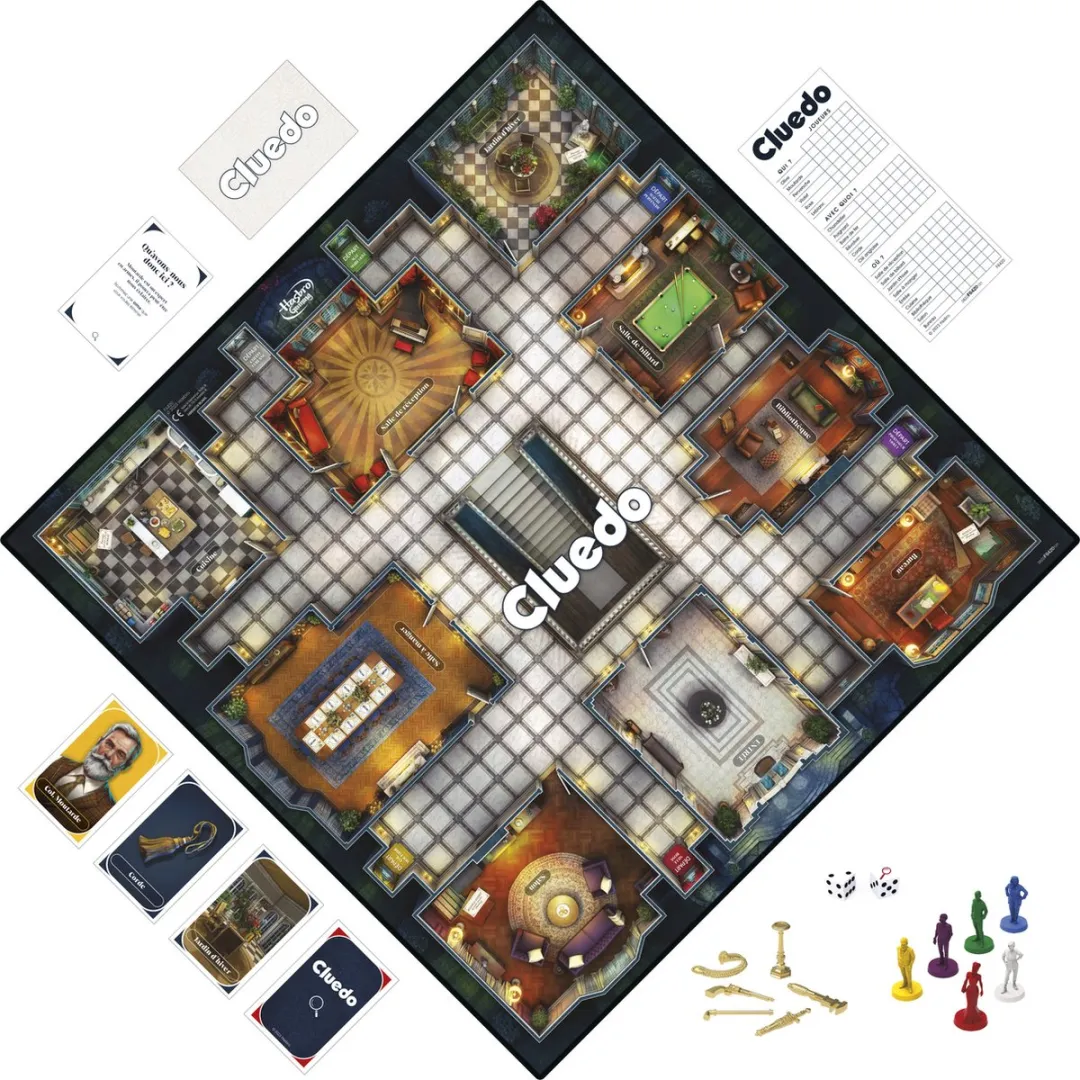 Hasbro Cluedo Refresh F6420100 Bordspel - 2-6 Spelers