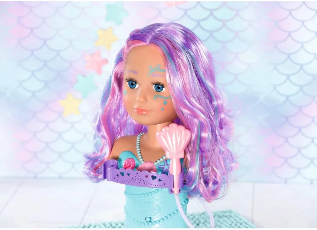 Baby Born Sister Styling Head - Multi Color