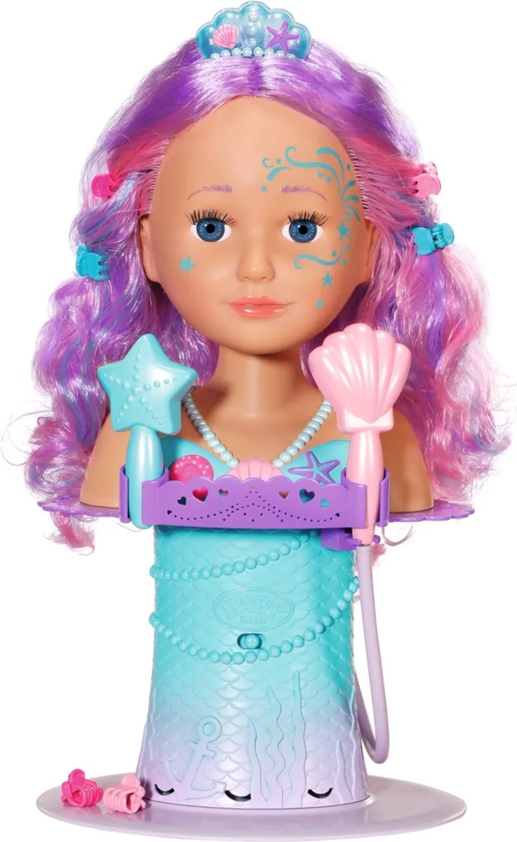 Baby Born Sister Styling Head - Multi Color - afbeelding 6 van 6