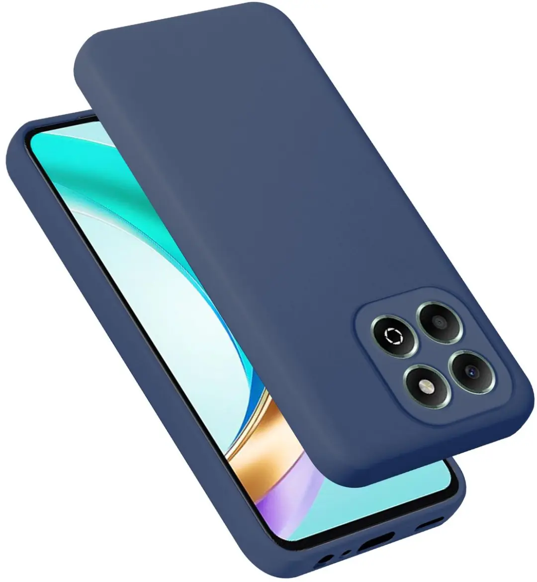 Cadorabo Hoesje geschikt voor Honor X6b in LIQUID BLAUW