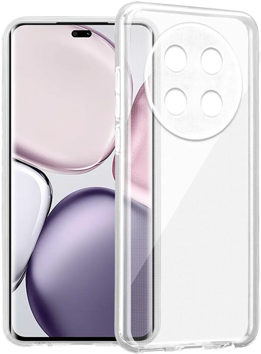 Cadorabo Hoesje geschikt voor Honor Magic 7 Lite / Honor X9c 5G in VOLLEDIG TRAN
