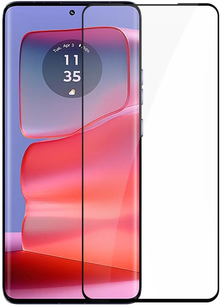 Cadorabo Screenprotector geschikt voor Motorola Moto Edge 50 Pro