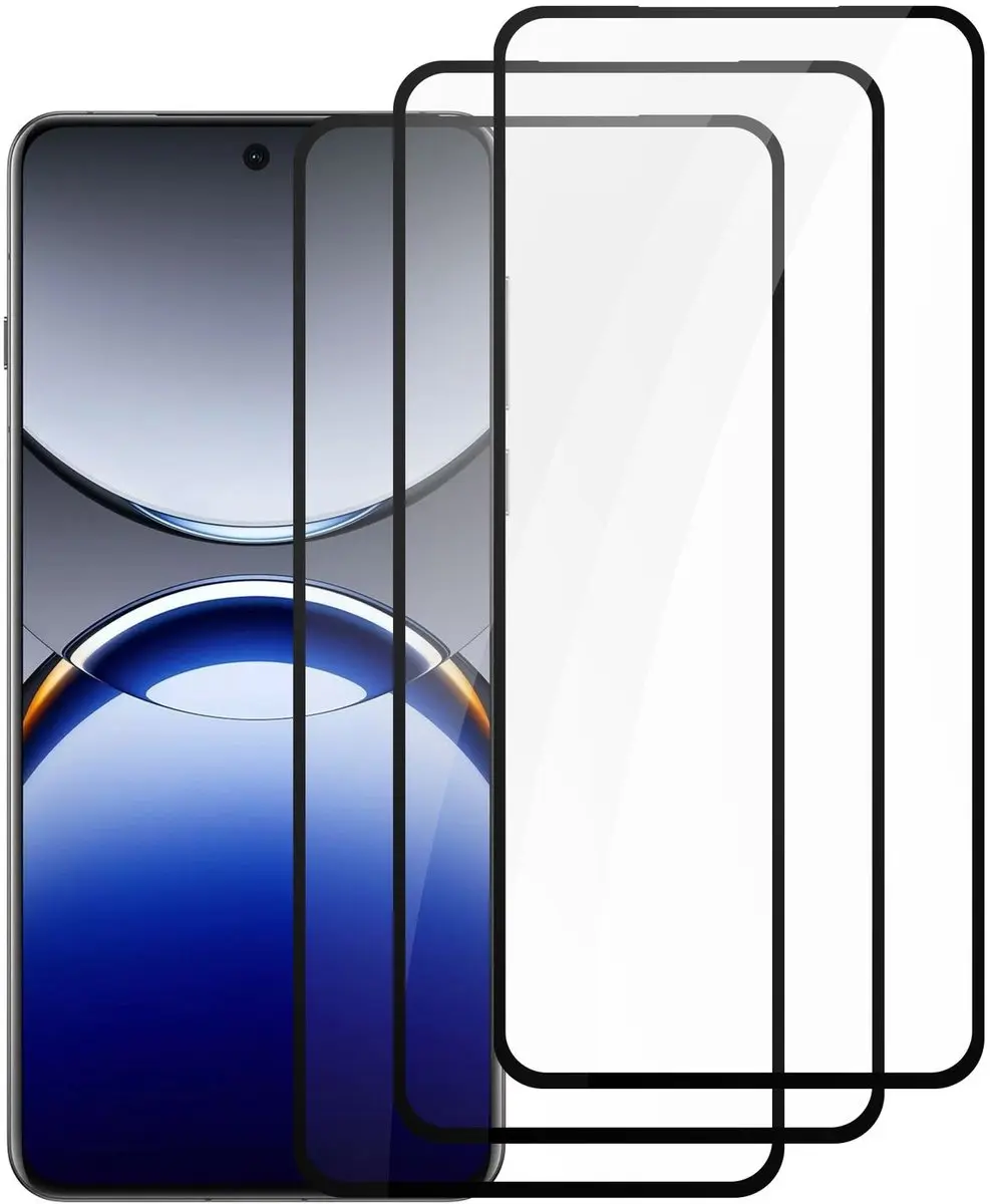 Cadorabo 3x Screenprotector geschikt voor Oppo Find X8 Pro