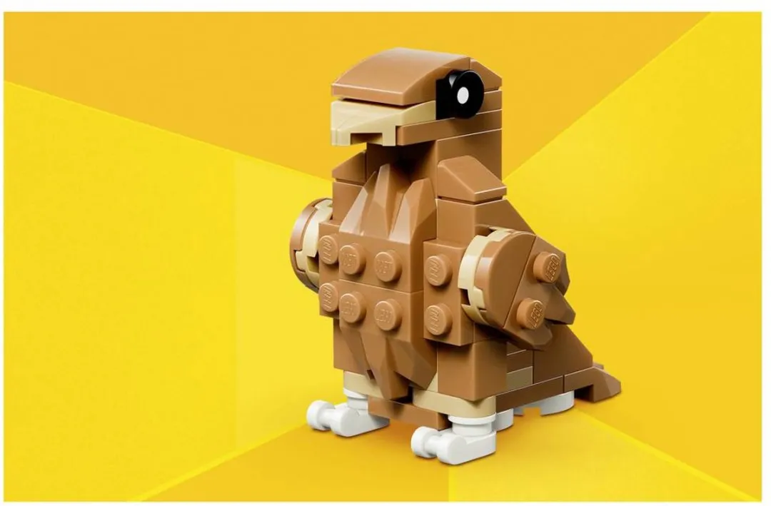 LEGO Creator 3-in-1 Hamster met Bloem 31376