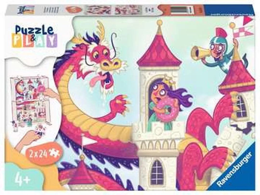 Ravensburger Koninkrijk van de Donuts Puzzle & Play