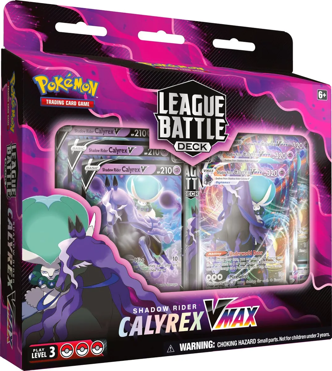 Pokémon League Battle Deck ShadowRider Calyrex VMAX POC865_2