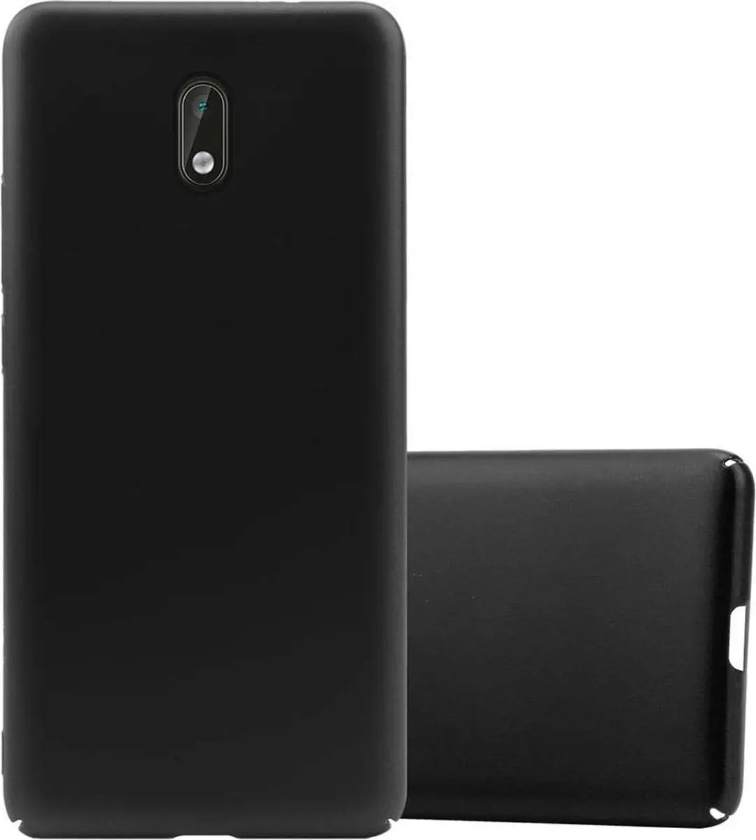 Cadorabo Hoesje geschikt voor Nokia 3 2017 in METAAL ZWART
