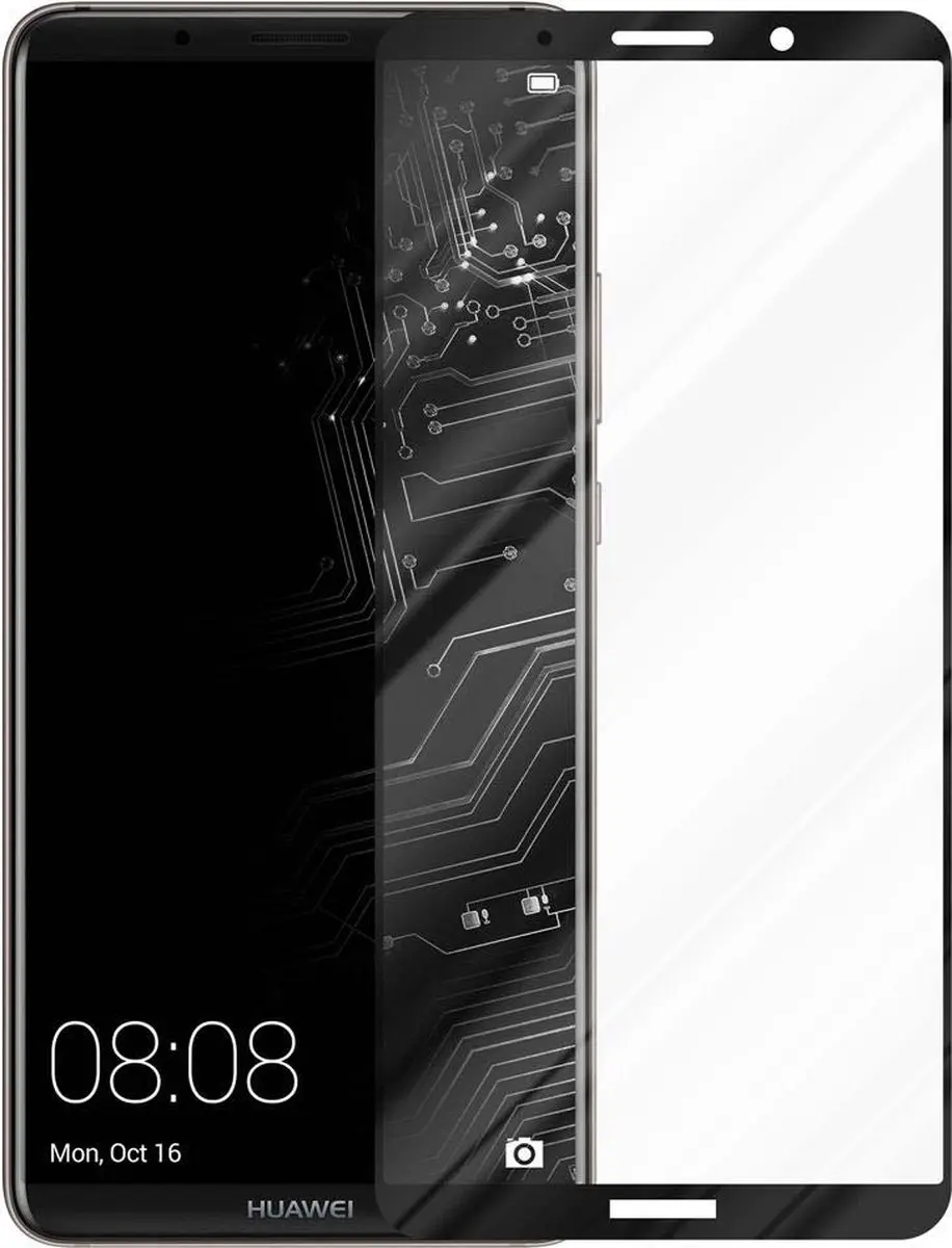 Cadorabo Volledig scherm pantserfolie geschikt voor Huawei MATE 10 PRO in TRANSP
