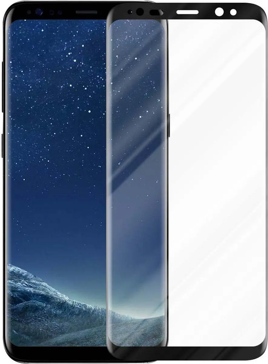 Cadorabo Volledig scherm pantserfolie geschikt voor Samsung Galaxy S8 PLUS in TR