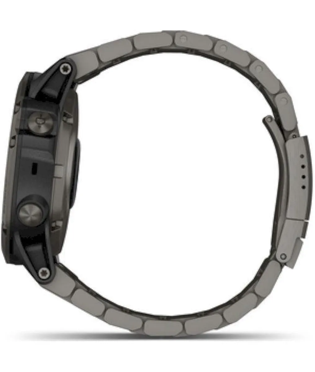 Garmin 22mm Quick Release Polsband - Bruin Leer